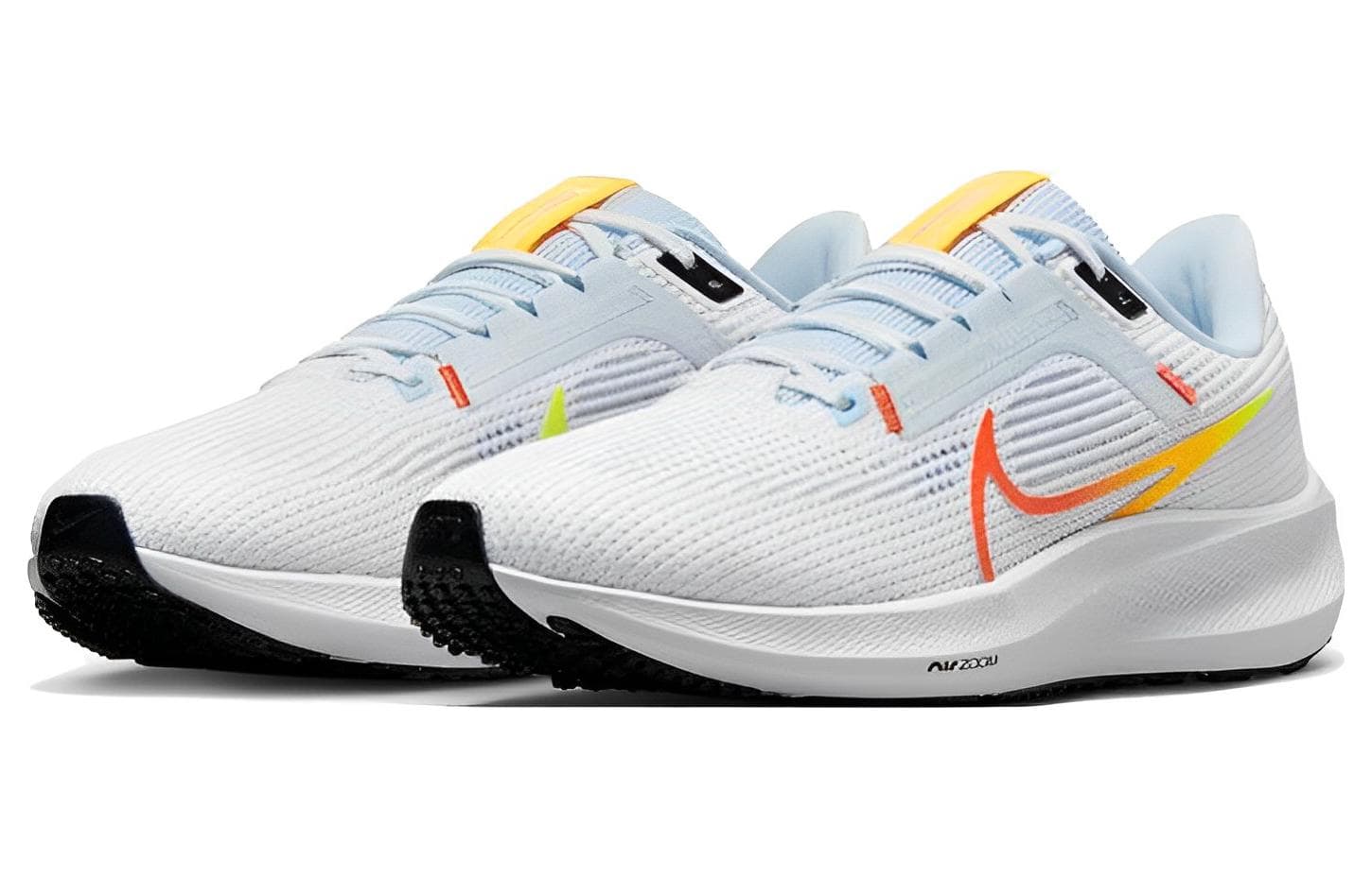 Nike Pegasus 40 Laser Orange Picante Red Blue Tint Women's 6