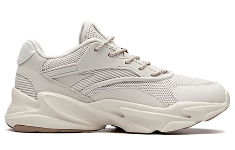 Anta Life Collection Anti-Slip And Wear-Resistant Breathable Low-Top Casual Shoes Men's Linen Gray 4