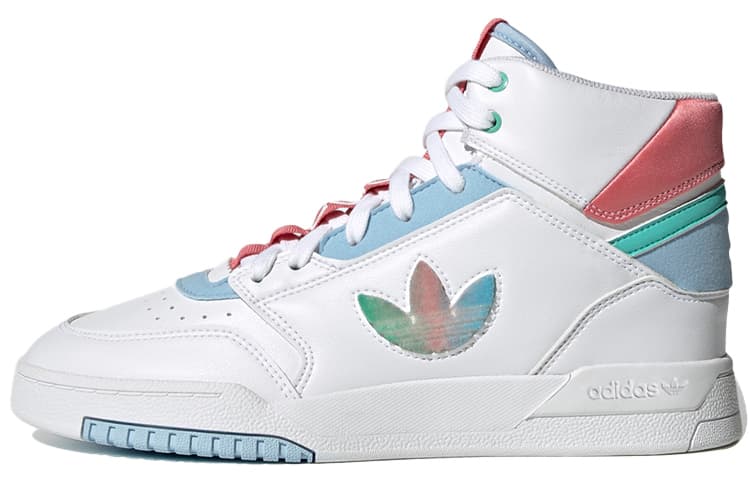 Adidas Originals Drop Step Xlt Shoes White/Blue/Pink Women's 2