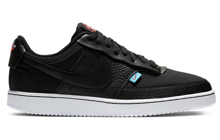 Nike Court Vision Low Premium 'Black' Women's 4