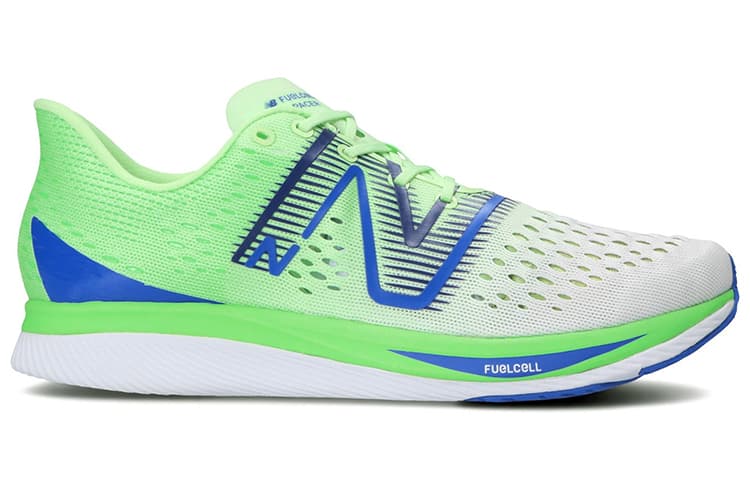 New Balance FuelCell SuperComp Pacer Le White Green Blue 4