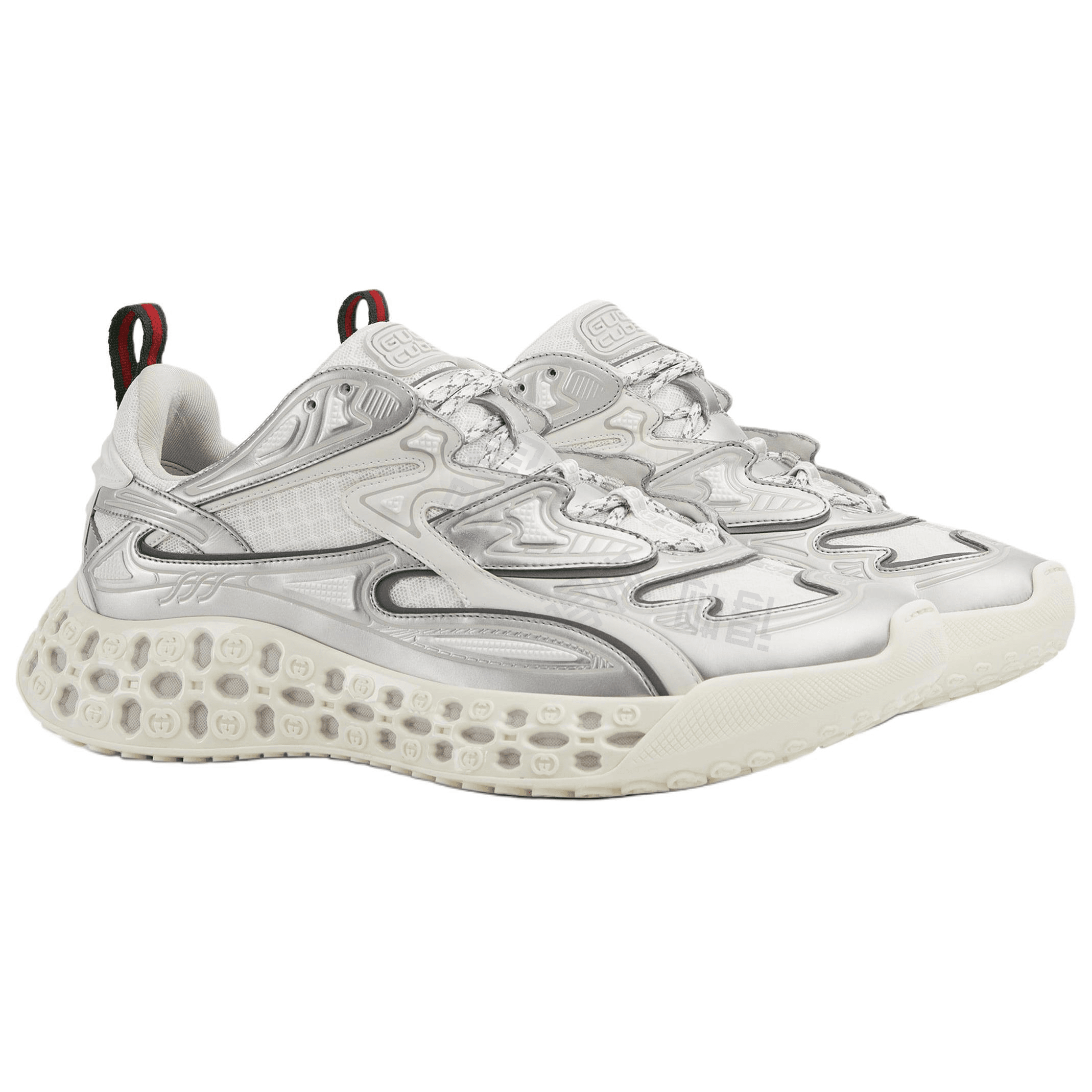 GUCCI Cub3d Sneaker 'Grey White Demetra' 6