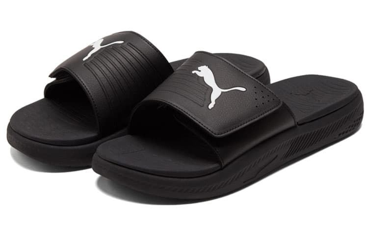 PUMA Softride Slide 'Black White' 5