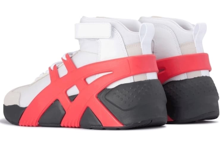 Onitsuka Tiger Big Logo Trainer Mid 'White Red Black' 6