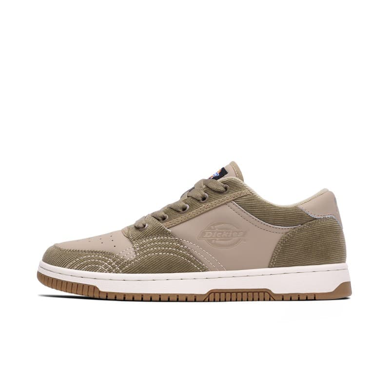 Dickies Low-Top DUNK Skateboard Shoes Men's Dark Khaki 2