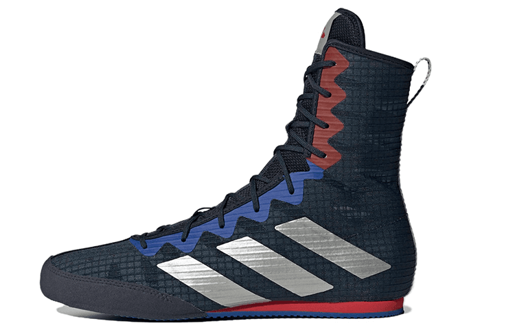 Adidas Box Hog 4 Legend Ink Silver Metallic Grey Two