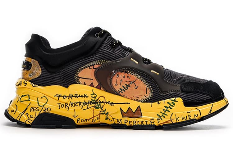 ANTA Millennium 3.0 Casual Shoes Men Low-Top Black Yellow 3