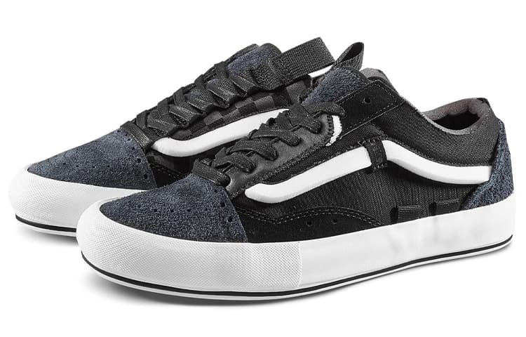 Vans Old Skool Cap Regrind Black White 3