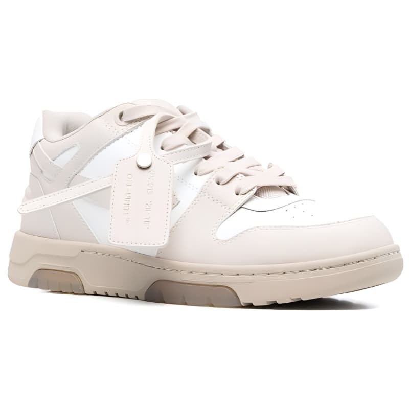 OFF WHITE Out Of Office Low Top Sneakers 'Beige White' 3