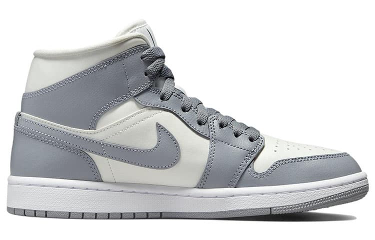JORDAN 1 Mid Stealth Women's 4