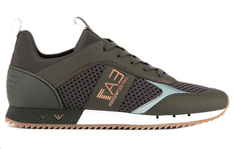 EMPORIO ARMANI Low Top Casual Shoes Unisex Green 3