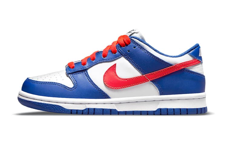 Nike Dunk Low Game Royal Bright Crimson GS 2