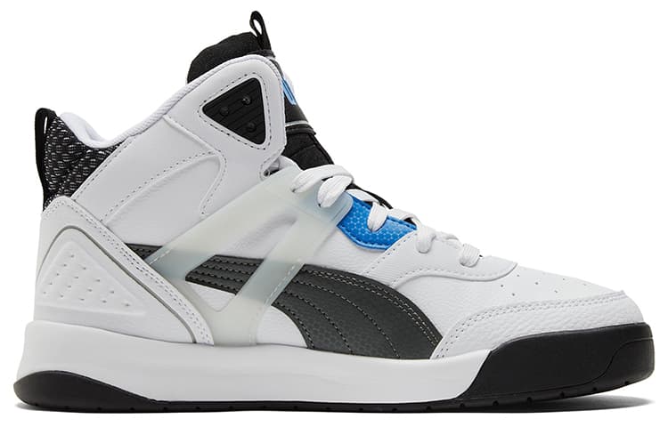 PUMA Unisex Backcourt White/Blue 4