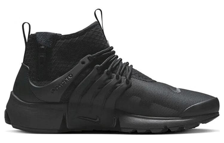 Nike Air Presto Mid Utility Triple Black 3