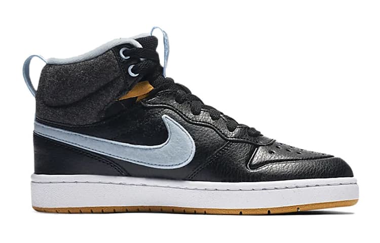 Nike Court Borough Black GS 3