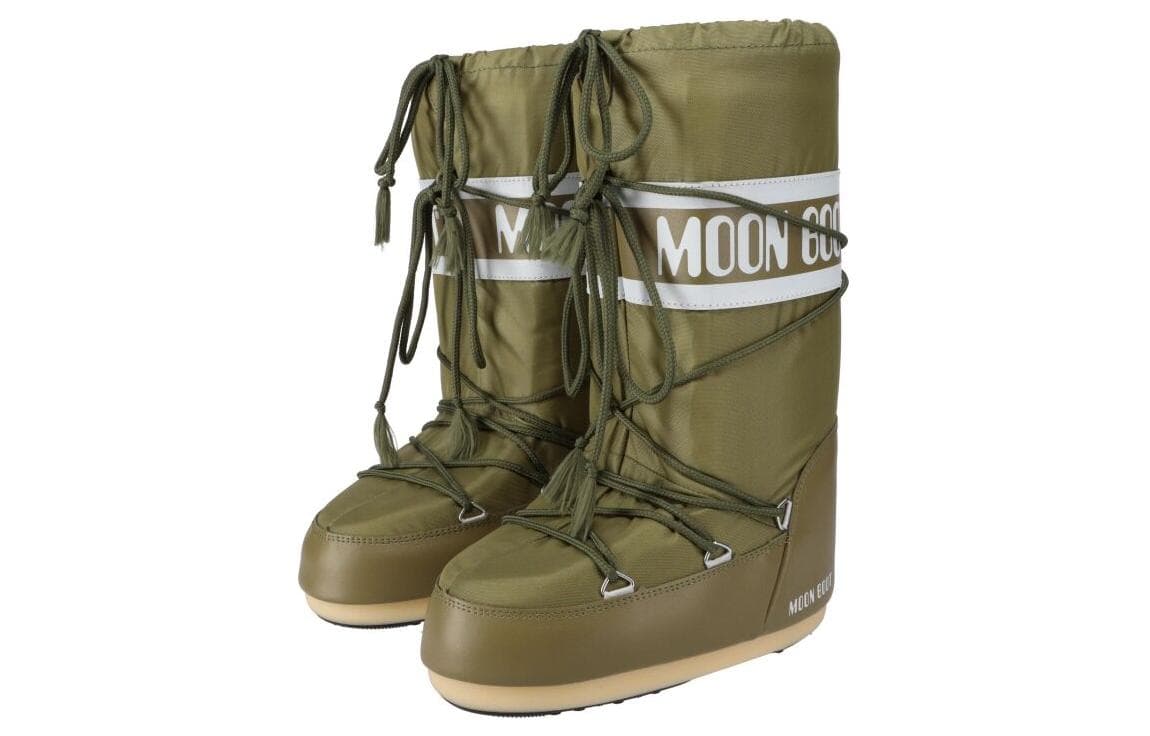 Moon Boot Icon Nylon Boot Khaki 3