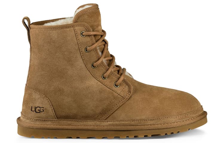 UGG Harkley Mid Tops Fleece Lined Brown 4