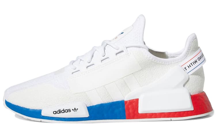 Adidas Originals Nmd R1 White Red Blue