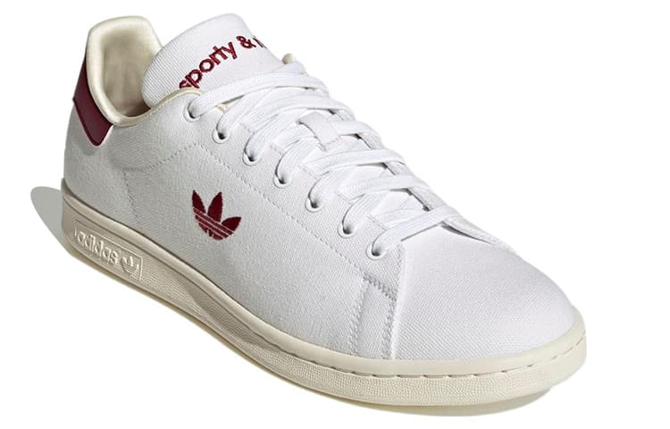 Adidas Originals Stan Smith Sporty & Rich White Merlot 2