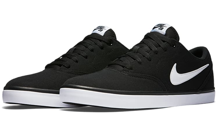 Nike Sb Check Solar Cnvs Black/White 6