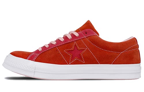 One Star Converse Low 'Enamel Red'
