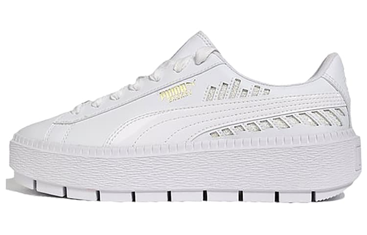 PUMA Platform Trace Metallic C Sneakers White Women's 2