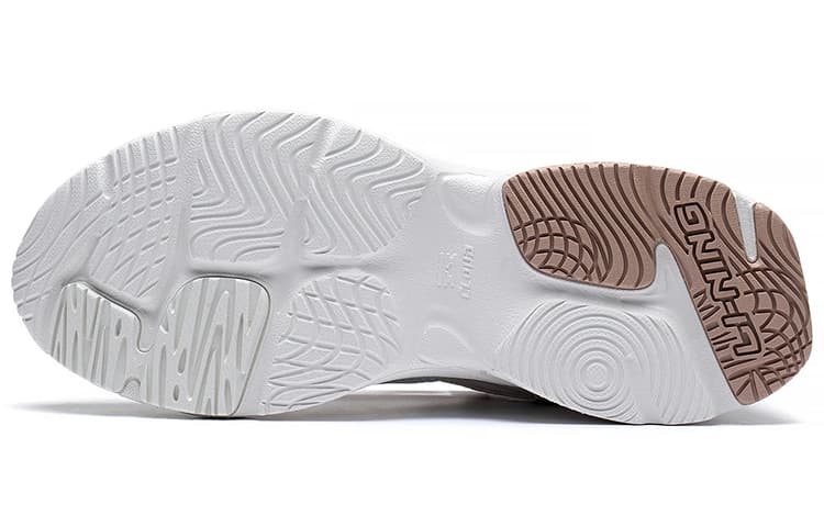 LiNing Low-Top Sports Casual Shoes Women's White Pink 6