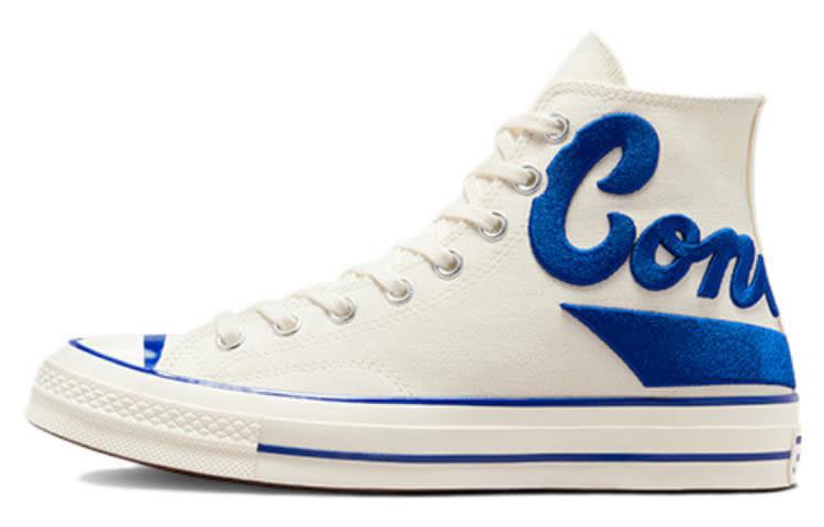 Converse Chuck 1970s High Milk White Blue
