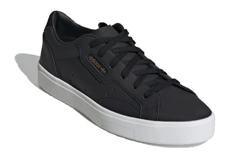 Adidas Originals Sleek Core Black Crystal White Women's 5