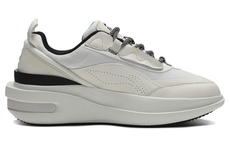 LiNing Future R1 Durable Breathable Low-Top Skateboard Shoes Women's White Gray 3