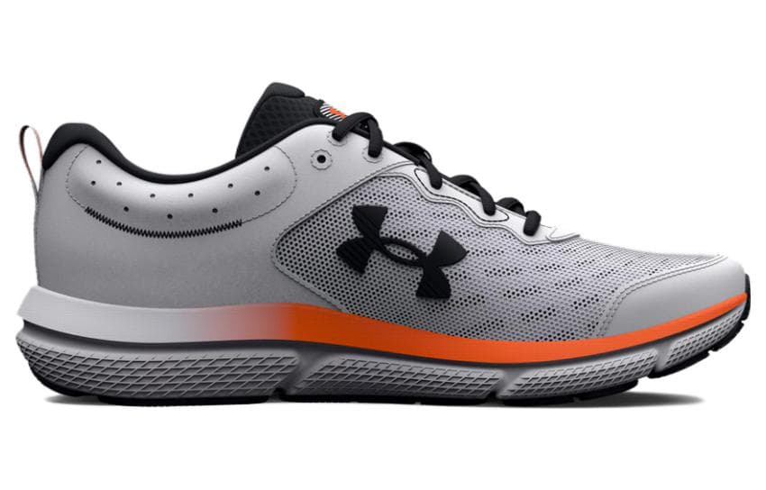 Under Armour Charged Assert 10 'White Black Orange' 3