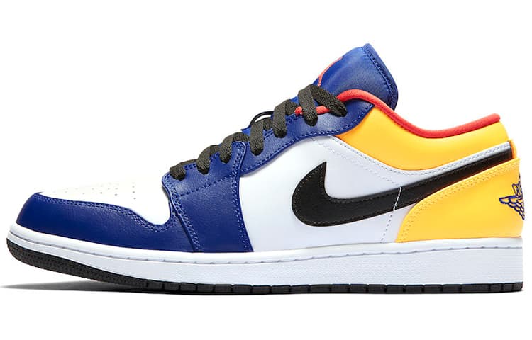 JORDAN 1 Low Royal Yellow 2