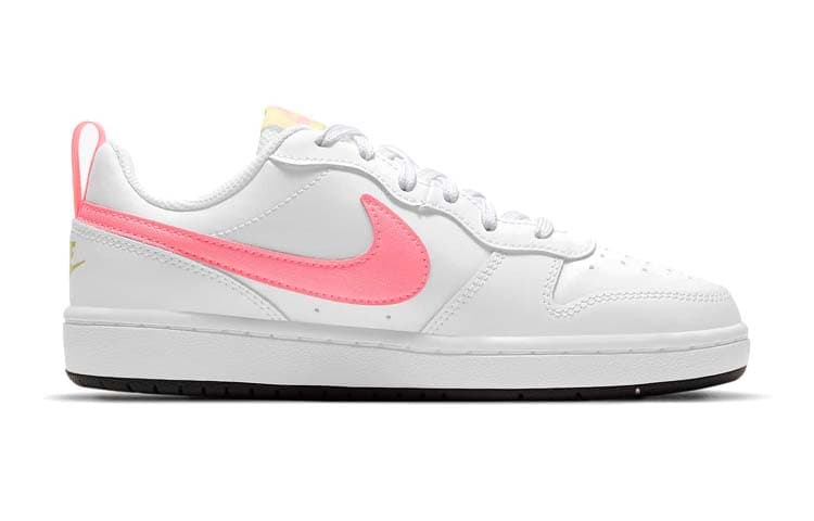 Nike Court Borough Low 2 White Light Citron GS 4