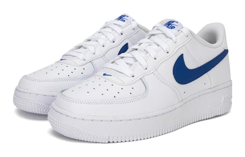Nike Air Force 1 GS 'White Hyper Royal' 5
