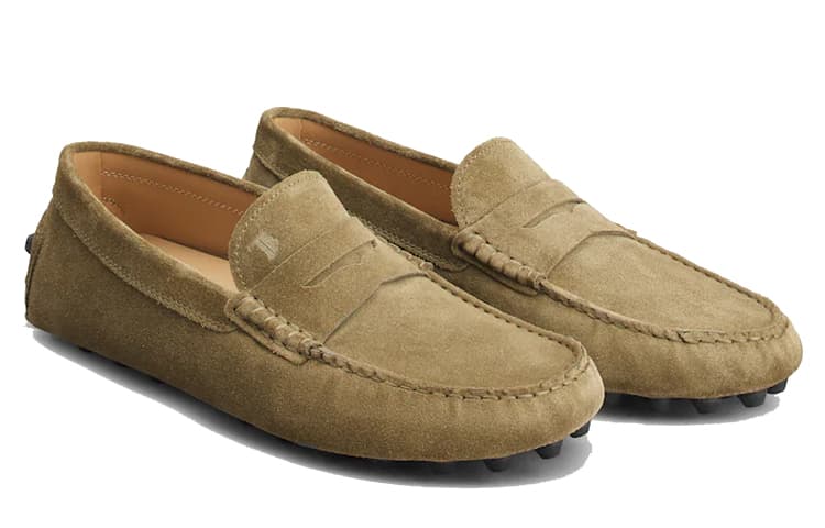 TOD'S Gommino Suede Loafers 4