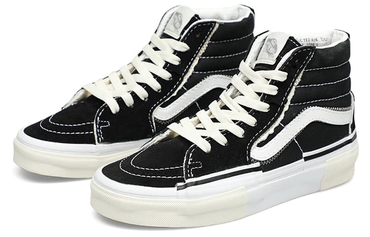 Sk8 Vans Hi 'Reconstruct Black White' 5