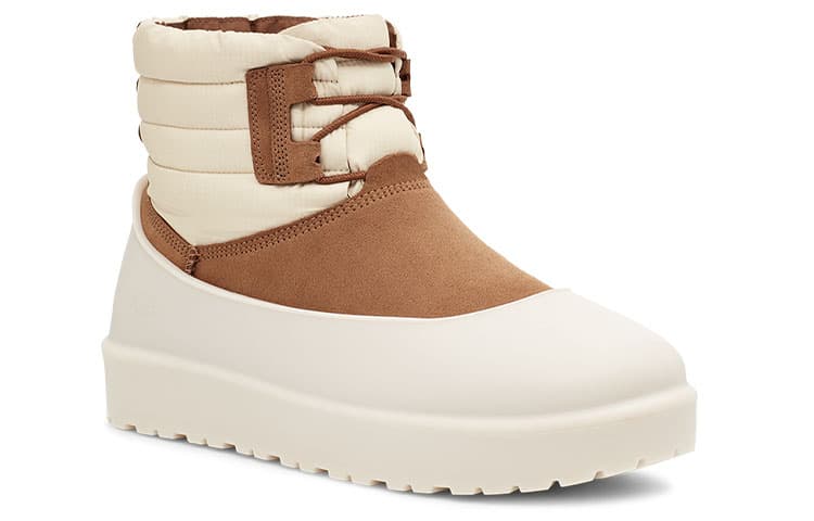 UGG Classic Mini Lace Up Weather Boot Chestnut Whitecap 5