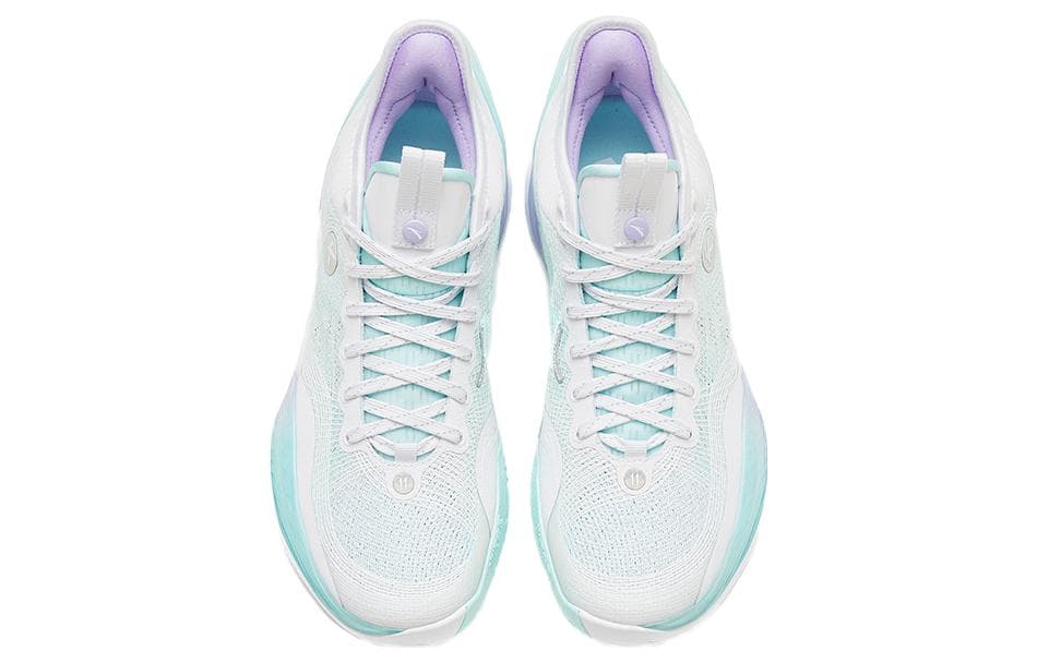 ANTA Three point Rain1.0 Basketball Shoes Men's Low top White/Green