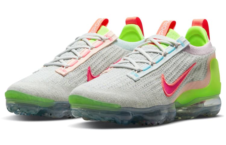 Nike Air VaporMax 2021 Fk Grey Volt Women's 5