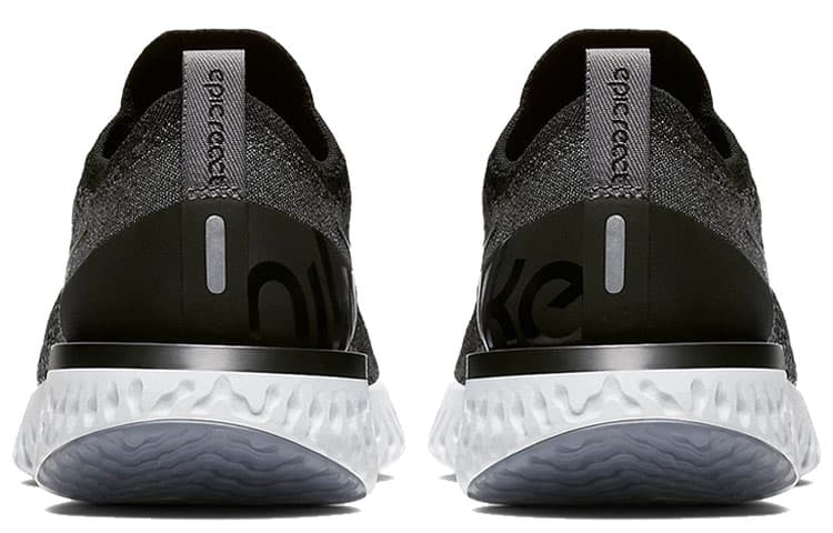 Nike Epic React Flyknit Black Dark Grey Women's 2