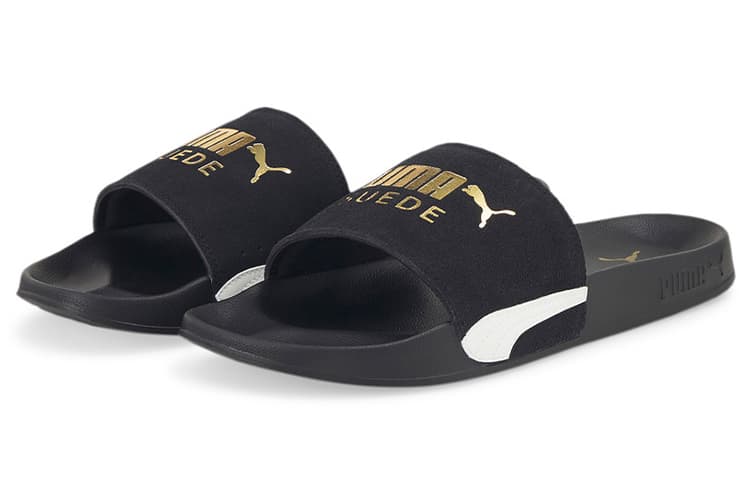 PUMA Leadcat 2.0 Suede Classic Slide 'Black' 5