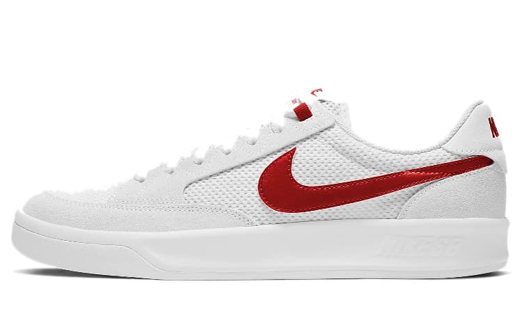 Nike Sb Adversary White University Red