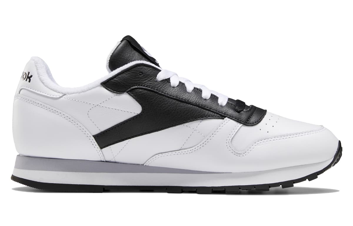 Reebok Classic Leather Black White Shoes/Sneakers 3