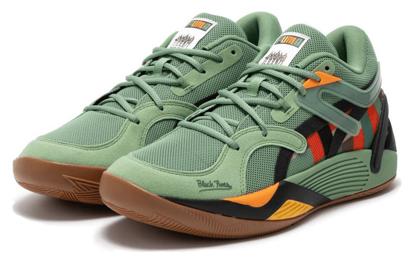 PUMA Trc Blaze Court X Black Fives 'Dusty Forest' 5