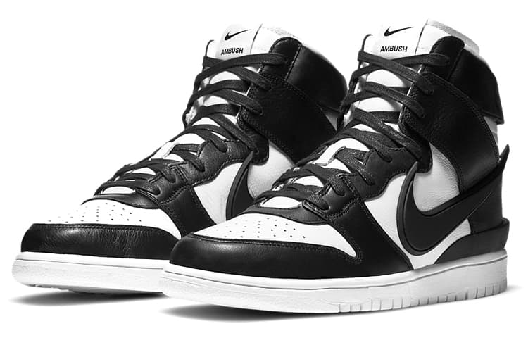 Nike Dunk High Ambush Black White 6