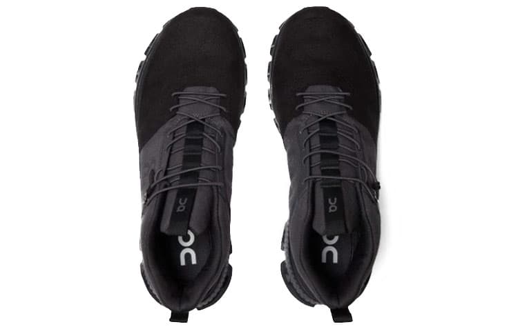 On Cloud Hi Cushioning Anti-Slip And Wear-Resistant Low-Top Running Shoes Men's Black 5