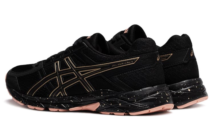 Asics Gel Contend 4 'Black Gold Pink' Women's 6