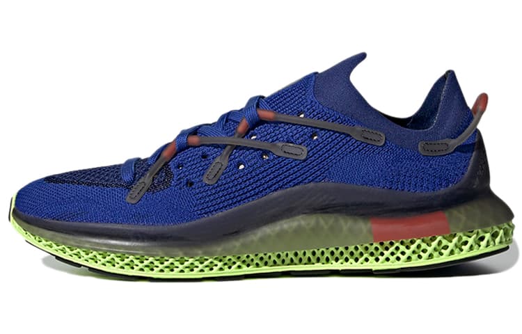Adidas Originals 4D Fusio Bold Blue Light Flash Yellow