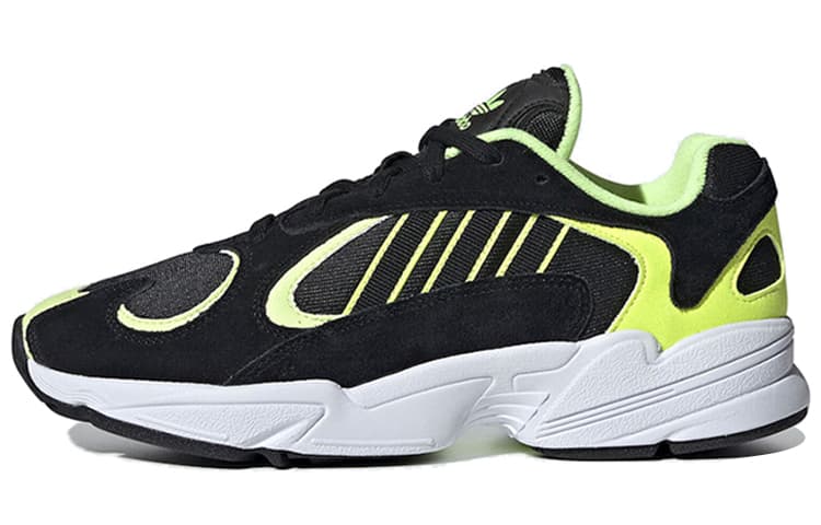 Adidas Originals Yung 1 Core Black Hi Res Yellow 2