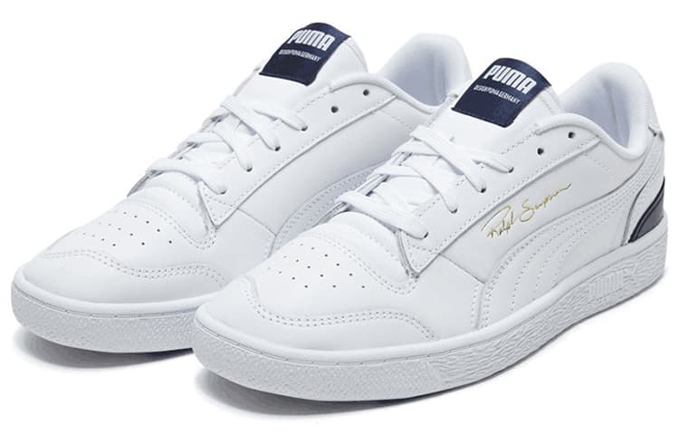 PUMA Ralph Sampson Low White Peacoat 5